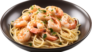 Makaron z Krewetkami - świetny pomysł na kolację