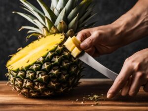 jak obrać ananasa