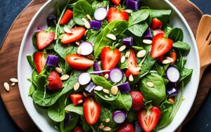 sałatka z truskawkami przepis