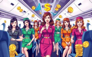 ile zarabia stewardessa